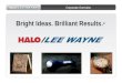 Halo/Lee Wayne Corporate Overview