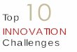 Top Ten Innovation Chanllenges
