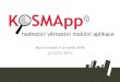KOSMApp: hodnotící věrnostní mobilní aplikace