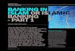 Banking in Islam or Islamic banking part 1