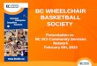 Bc Wheelchair Basketball Society