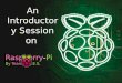 Raspberry Pi Free Session - 20_09_2014