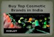 Buy top cosmetic brands in india