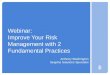 FMEA RCA Risk Management webinar