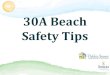30A Beach Safety Tips