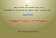 estructura electrónica - Clase 03