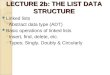 Lecture 2b lists