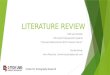 Literature review ECVT