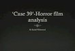 Case 39'  horror film analysis