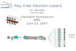Future x-ray Free-electron laser sources