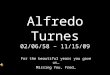 Alfredo Turnes   English Slide