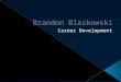 Career portfolio-Brandon Blaskowski