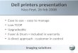 Presentation Dell Printers