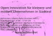 Open Innovation für kleinere und mittlere Unternehmen in Südtirol