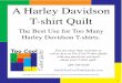 Harley Davidson T-shirt Quilt Slideshow