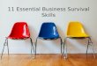 11 Essential Business Survival Skills