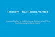 Tenantify - Tenant Employment and Income Verification