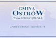 Prezentacja gmina-ostrow-2013