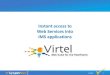 Integration solution: Instant access to Web Services into IMS applications