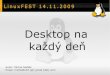 Linux: Desktop na kazdy den