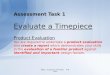 Task 1 evaluate a product