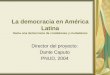 Democracia en América Latina