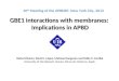 GBE1 Interactions with Membrane Implications in APBD