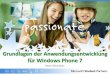 Grundlagen der anwendungsentwicklung f¼r windows phone 7