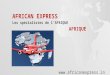 Présentation agence de voyage African Express