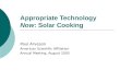 Solar Cookers Are Cool