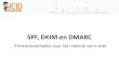 SPF, DKIM en DMARC