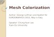 Mesh colorization presentation