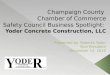Business Spotlight: Yoder Concrete Construction, LLC