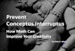 Prevent Conceptus Interruptus: How Math Can Improve Your Creativity