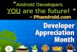 Phandroid Developer Appreciation - Sincerely George