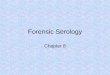 Forensic Serology