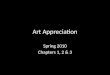 Art apprec ch1-3