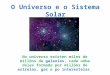 O universo e o sistema solar 2