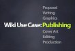 Wiki Use Case: Publishing