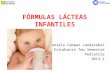 Fórmulas lácteas infantiles