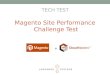 Site Performance Challenge: Magento with CloudMaestro