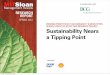 Sustainability Nears a Tipping Point