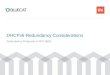 DHCPv6 Redundancy Considerations (2014-04-05)