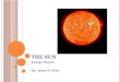 The sun as source of energy tutoring video