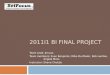 2011I1 BI Final Project Presentation