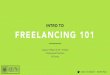 Freelancing 101 for Graphic Designers