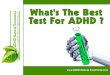 What Is The Best Test For ADHD?