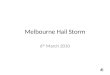 Melbourne Hailstorm