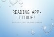 Reading app titude!
