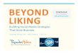 Beyond Liking: Building Social Strategies for Startups
